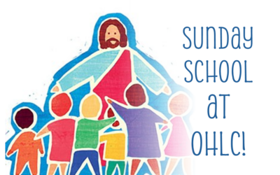 SUNDAY SCHOOL IS BACK!